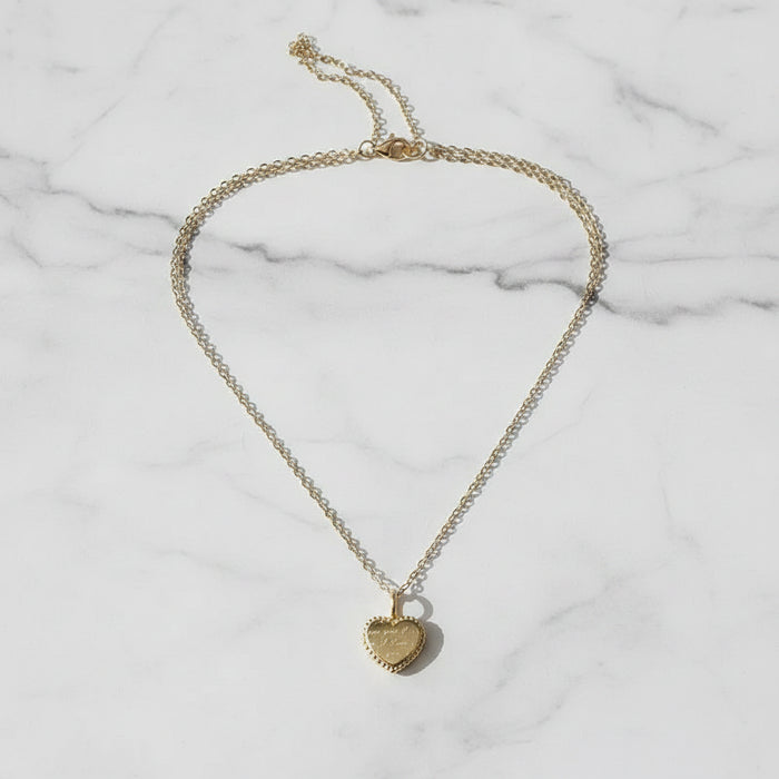Love Note Heart Necklace