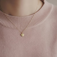 Love Note Heart Necklace