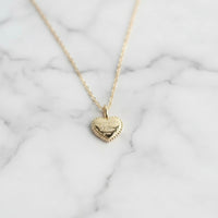 Love Note Heart Necklace
