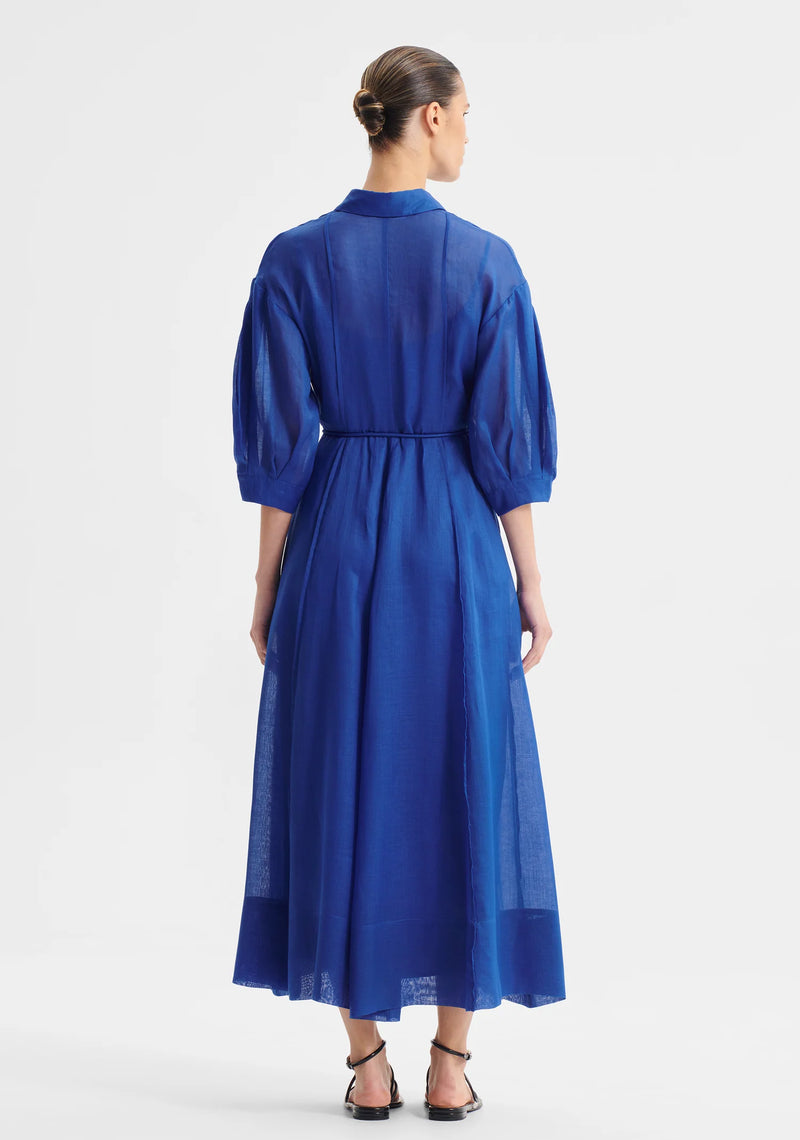 Morrison - Bonita Shirt Dress Cobalt