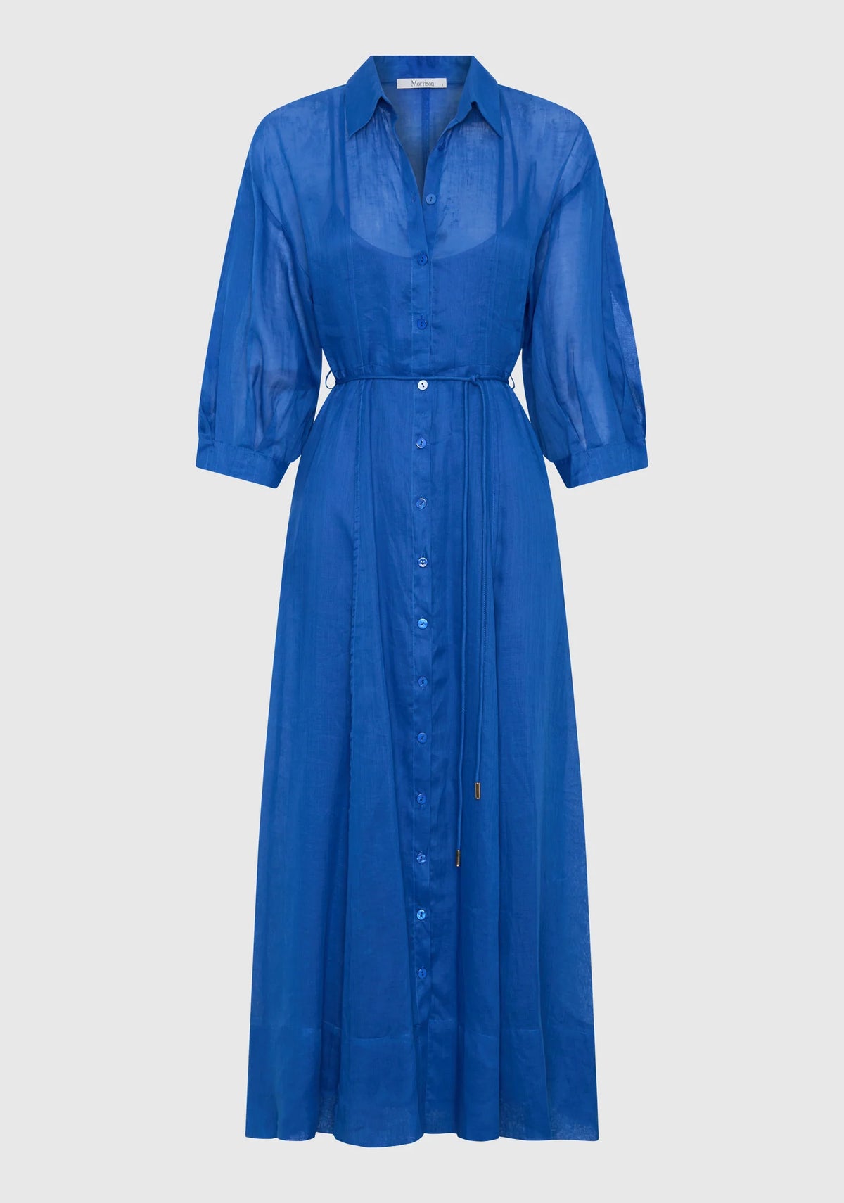 Morrison - Bonita Shirt Dress Cobalt