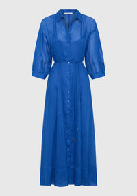 Morrison - Bonita Shirt Dress Cobalt