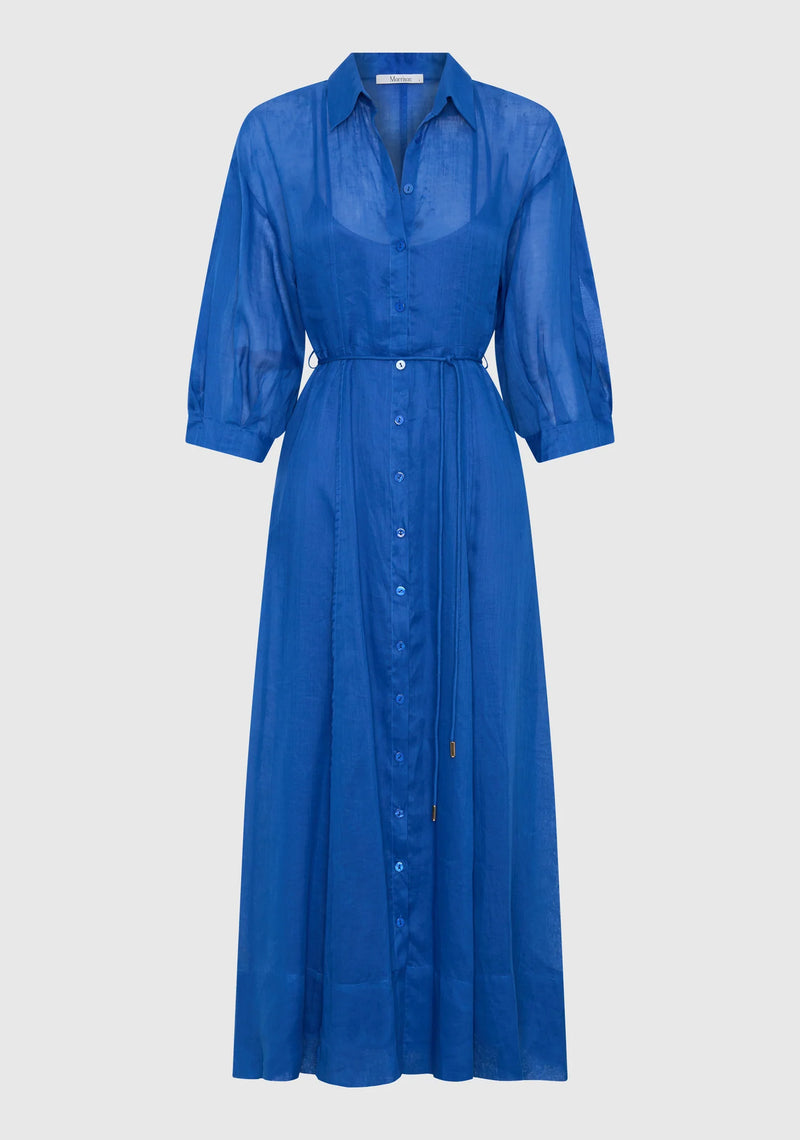 Morrison - Bonita Shirt Dress Cobalt
