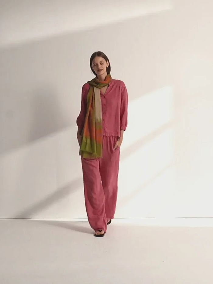 Paz Torras - Pantalón Linen Blend Trousers