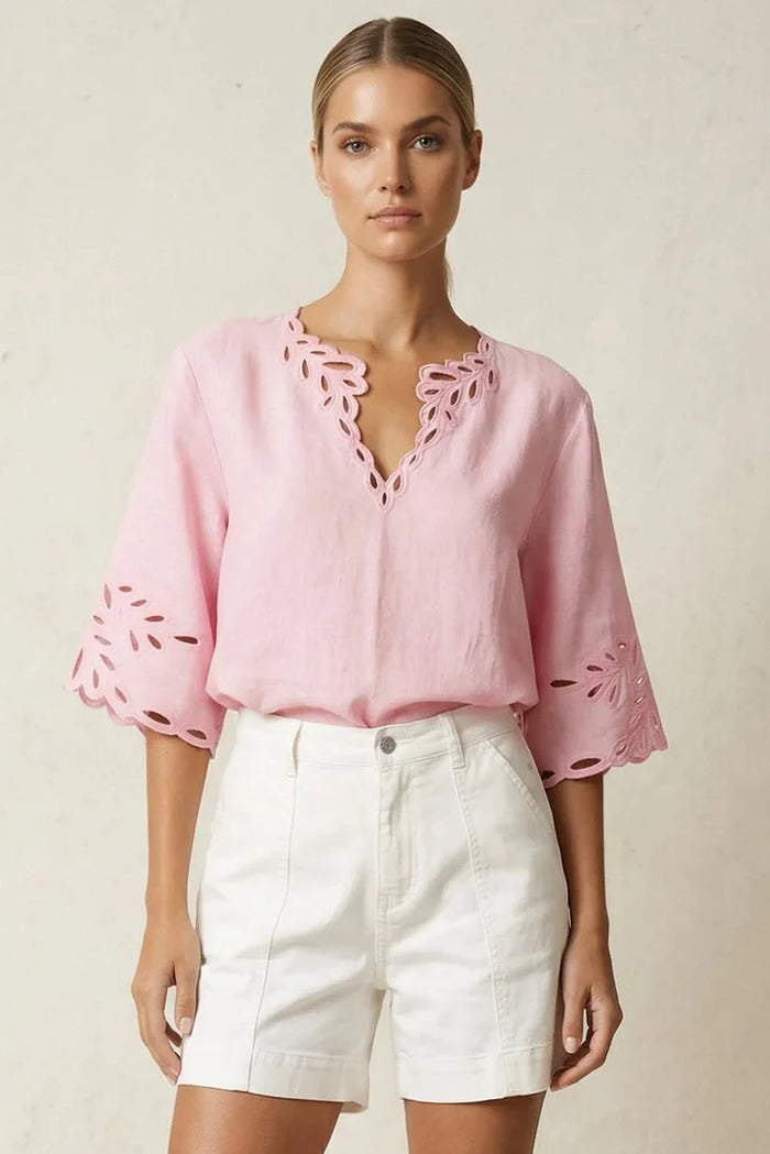 Lola - Cordelia Shirt Pink