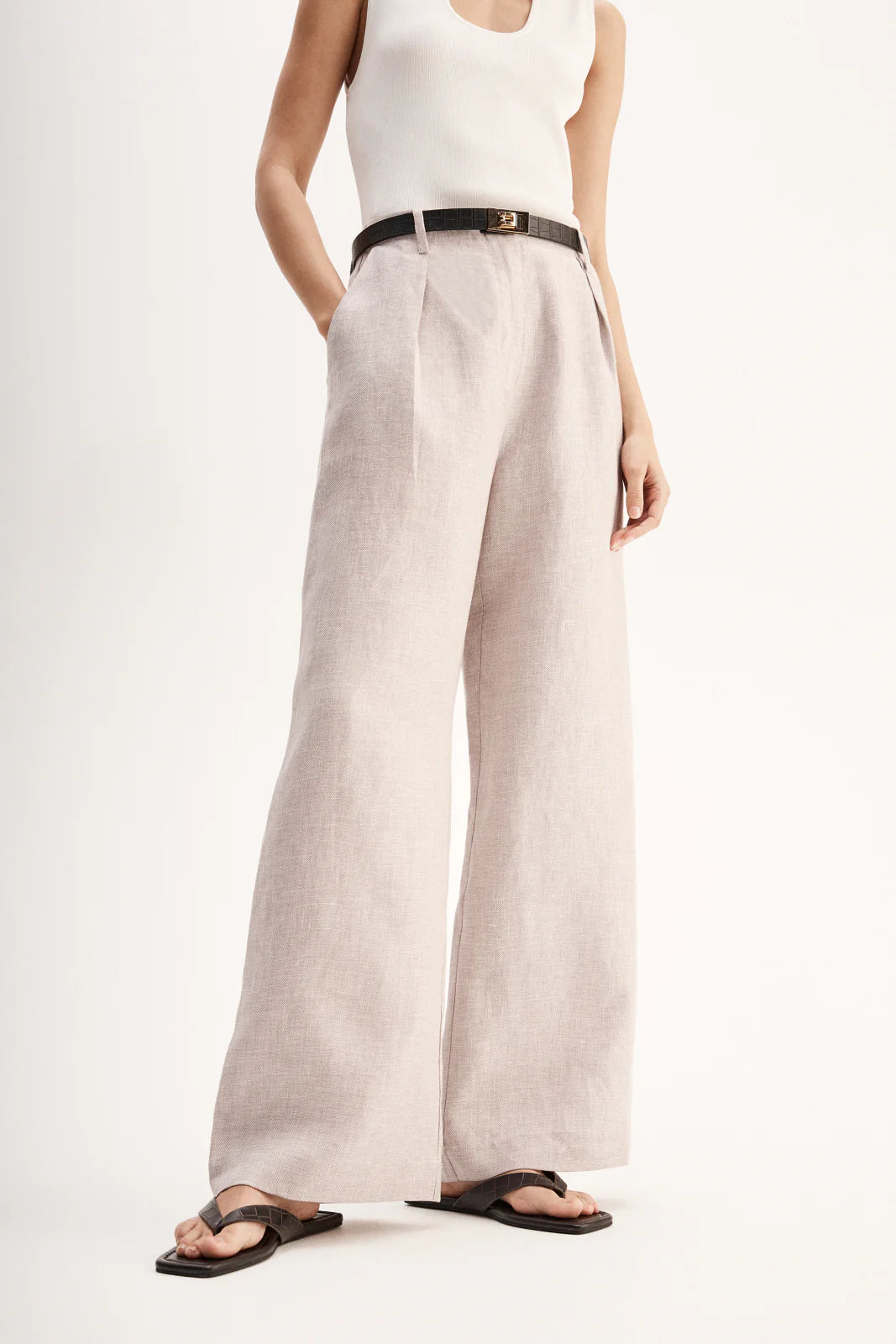 Elka - Harlow Pant - Natural