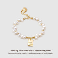 Good Luck Freshwater Pearl Copper Bracelet