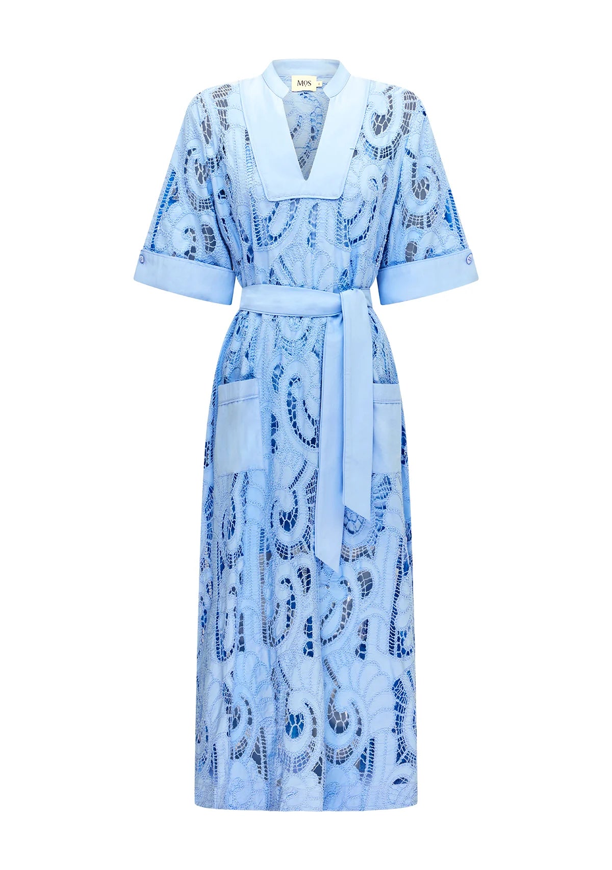 Mos the Label - Marbella Shift Dress - Cornflower Blue