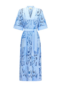 Mos the Label - Marbella Shift Dress - Cornflower Blue
