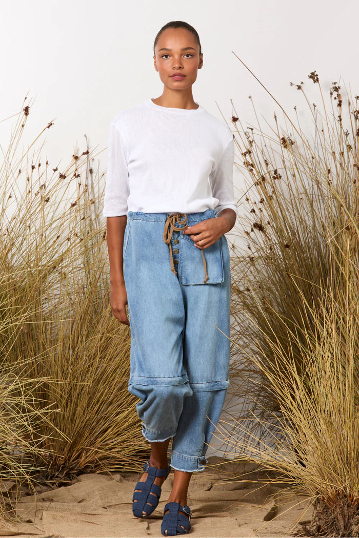 M.A Dainty - Vintage Wash Trucker Jeans