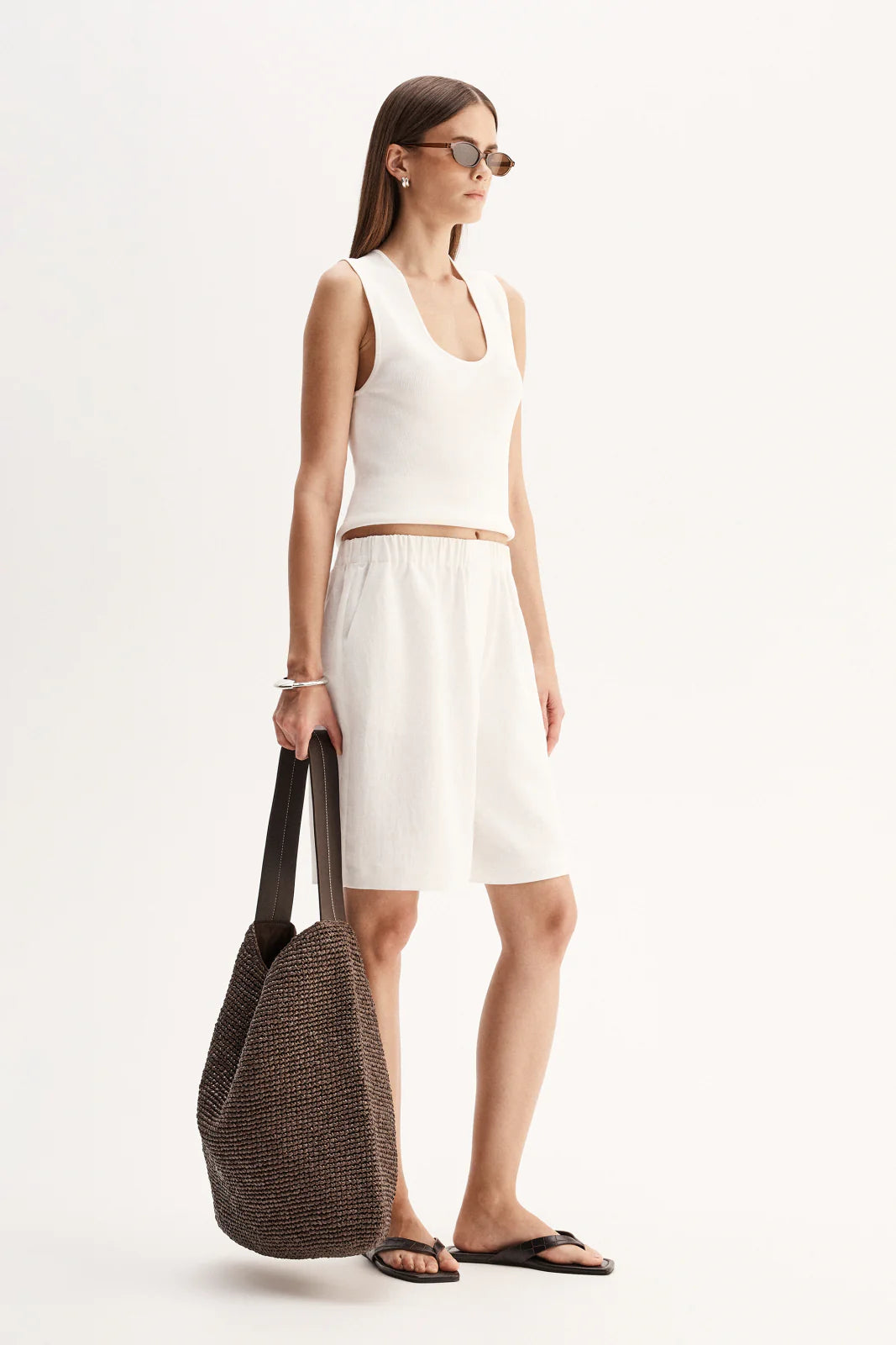 Elka - Sonia Short - White