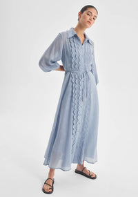 Morrison - Constance Shirt Dress - Sky Blue