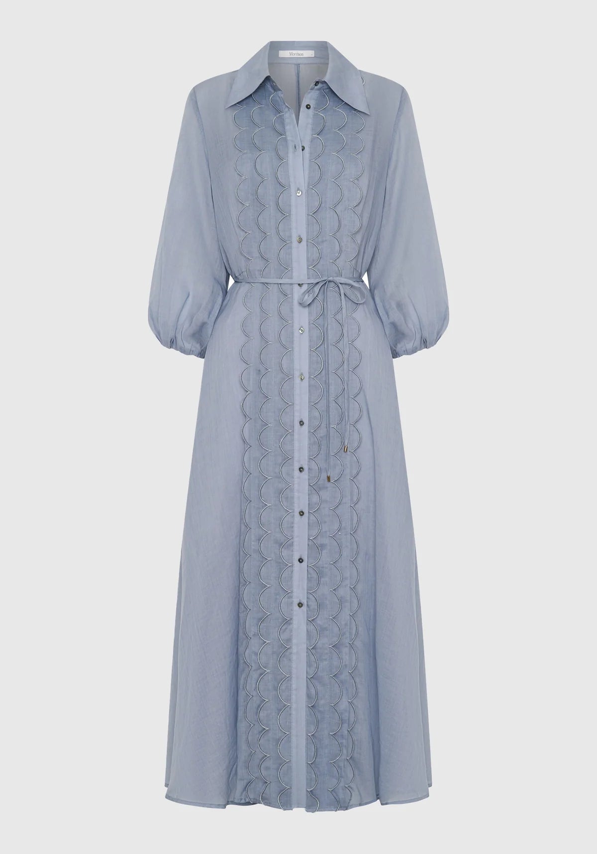 Morrison - Constance Shirt Dress - Sky Blue