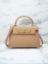 Anna Leather Satchel Bag