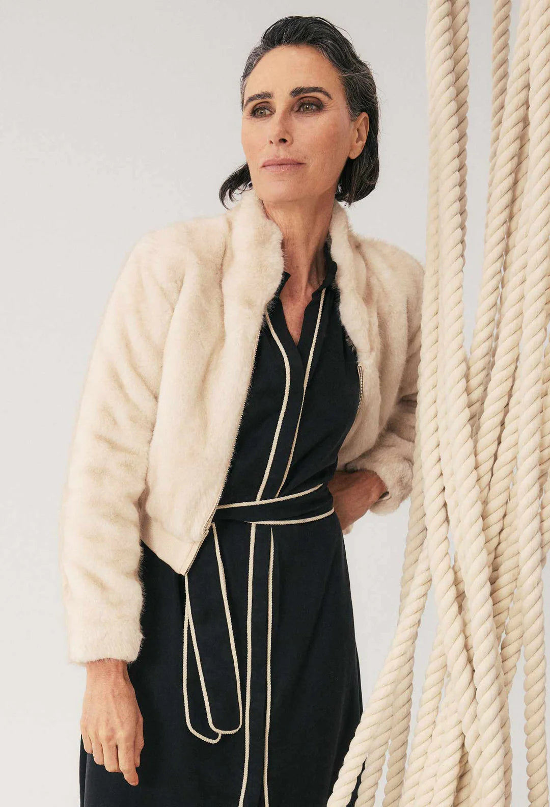 Once Was -  Chrysta Faux Fur Jacket