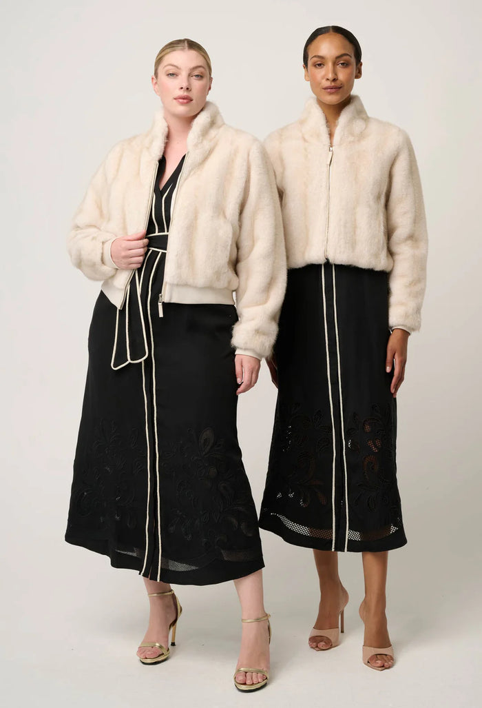 Once Was -  Chrysta Faux Fur Jacket