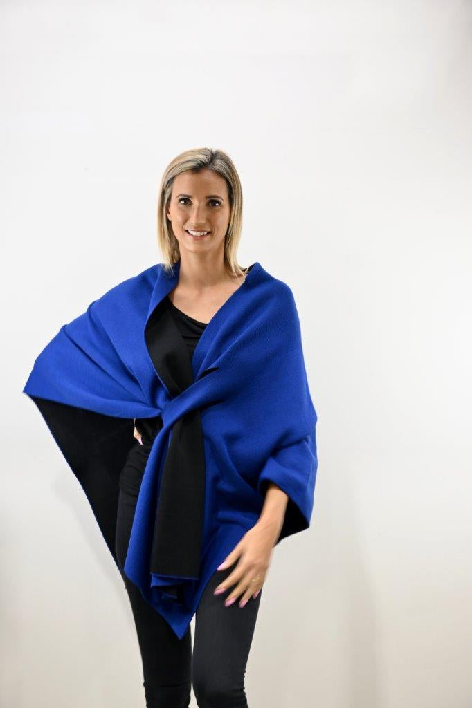 Australian Made Merino Poncho 6126