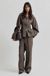 Second Female - Arbor Tweed Zip up Jacket