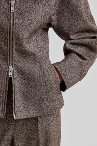 Second Female - Arbor Tweed Zip up Jacket