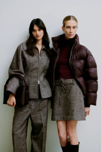 Second Female - Arbor Tweed Zip up Jacket