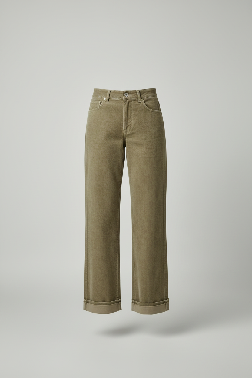 Corduroy Wide Leg Pants