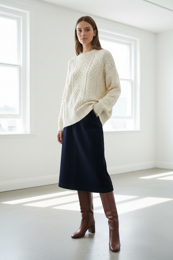 Corduroy Skirt