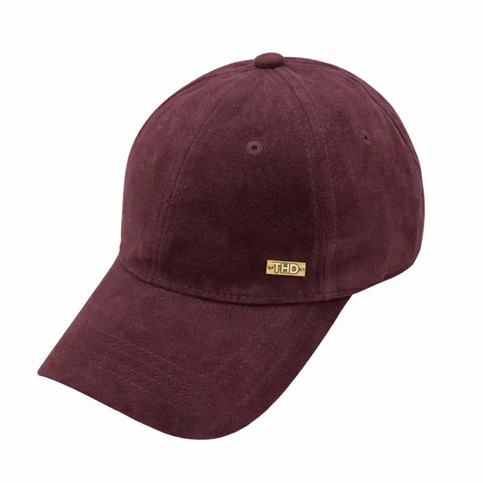 Suede Baseball Cap - Faux