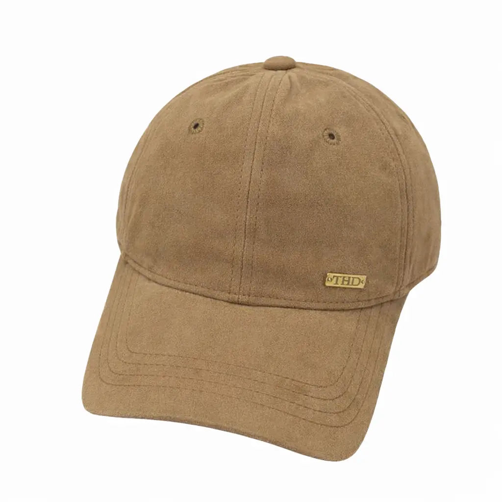 Suede Baseball Cap - Faux