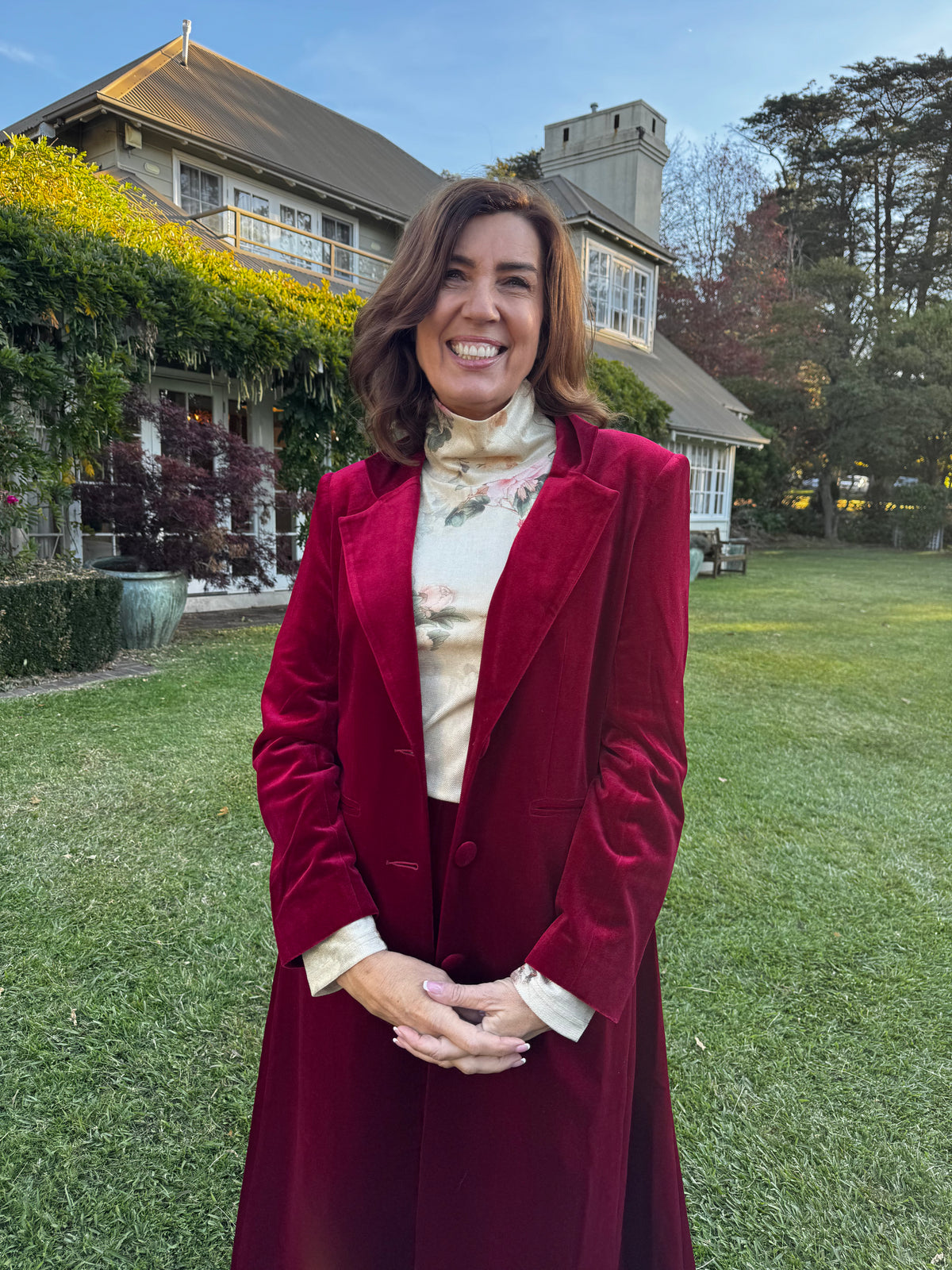 Kamare - Surry coat - Red