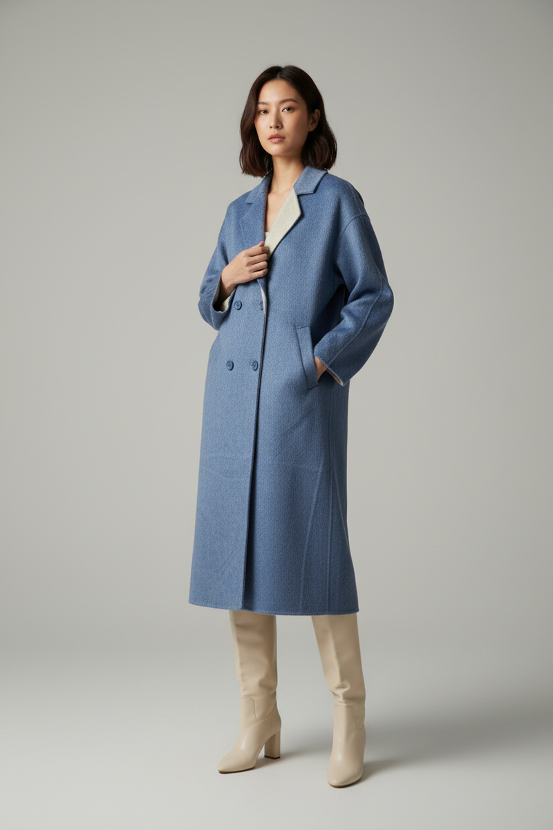 Eder by Anna Dominique Wool Coat wool and silk — Zoe Clare Leura Village Blue Mountains NSW