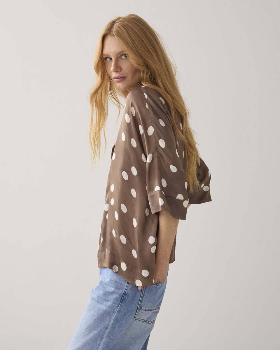 Summum - Top Irregular Dots - Khaki