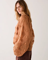 Summum - 3D Blouse - Cinnamon