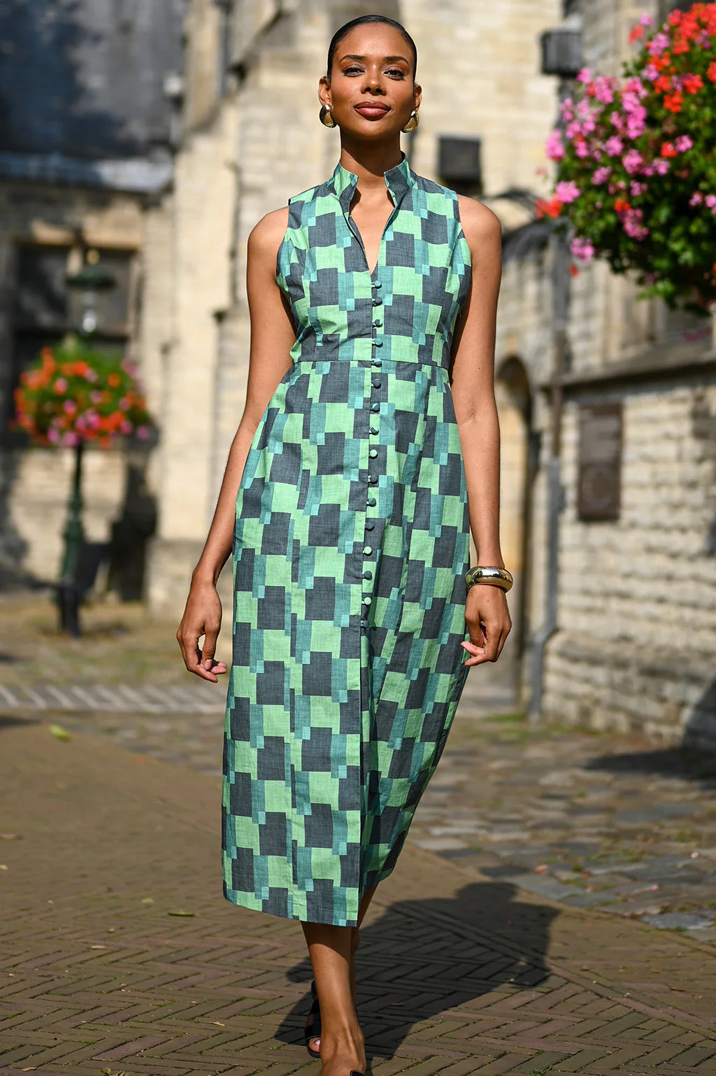 Wyatt Wylde - Farley Dress - Geo