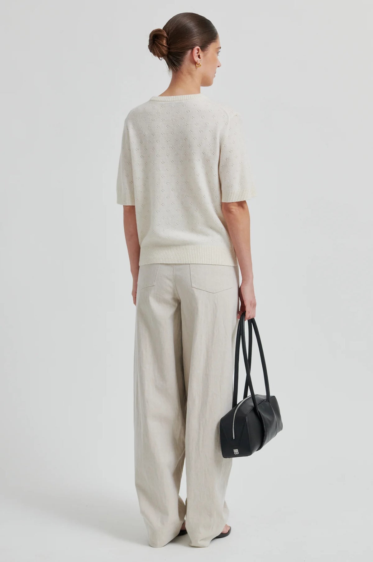 Second Female - Bacoli Barrel Trousers - Soft Beige