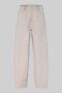 Second Female - Bacoli Barrel Trousers - Soft Beige