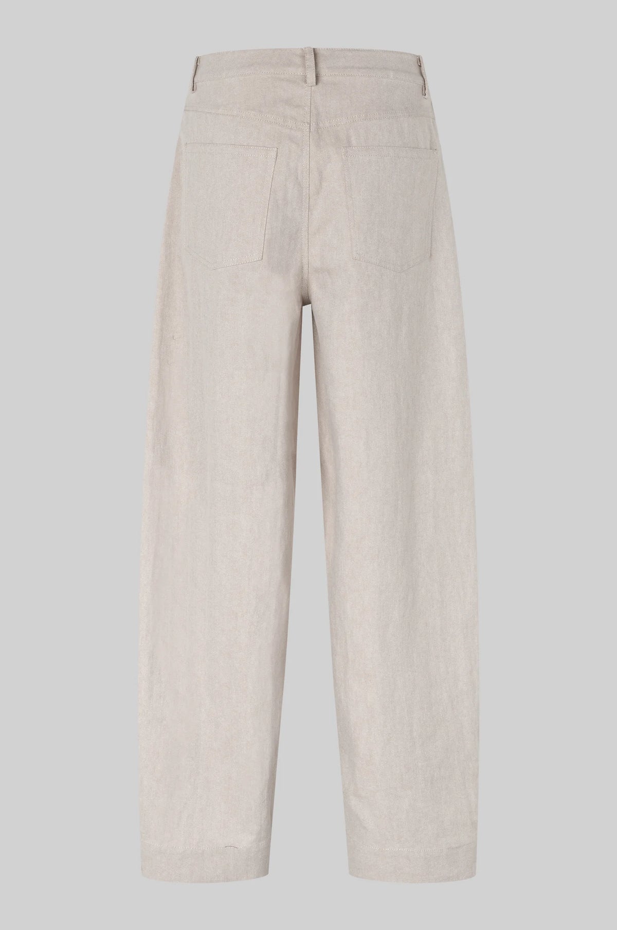 Second Female - Bacoli Barrel Trousers - Soft Beige