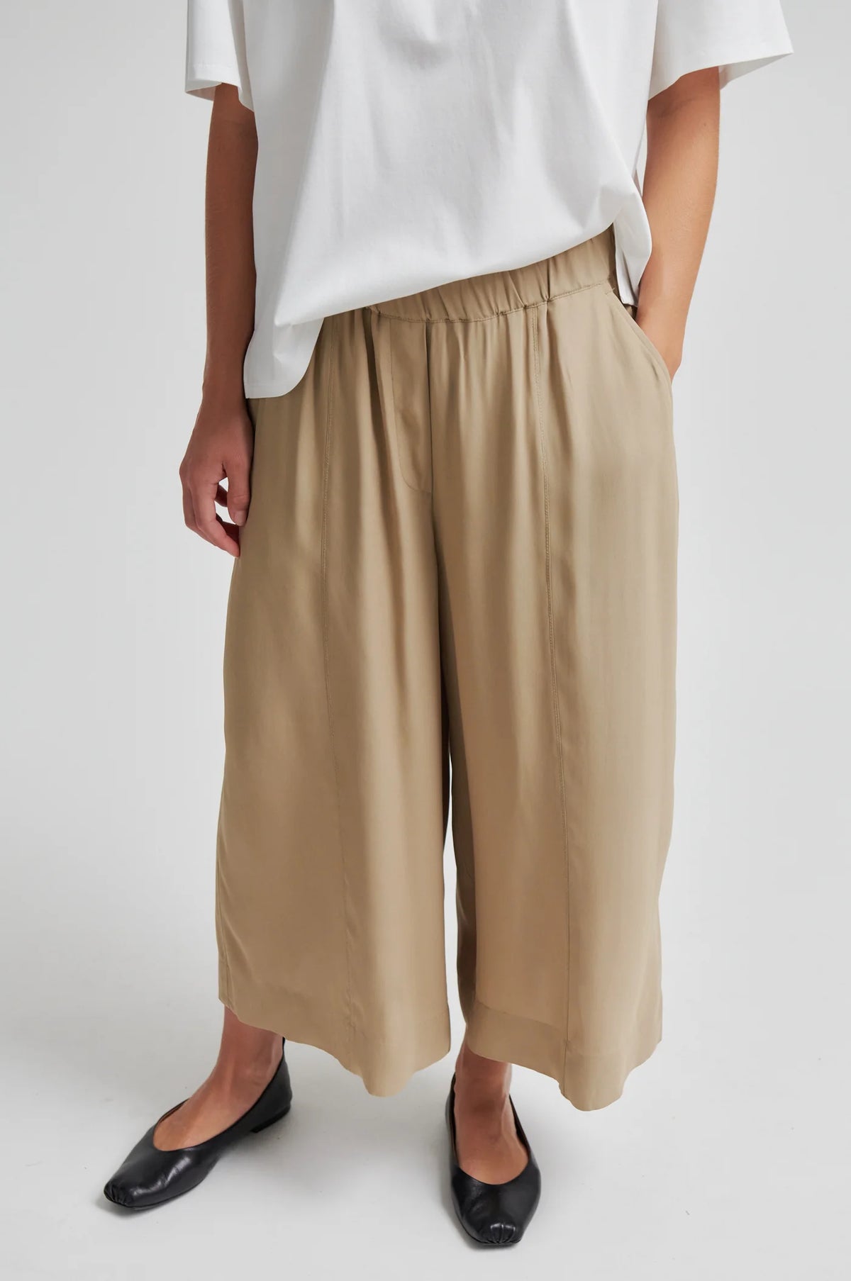 Second Female - Grenoble Cropped Trousers - Camel