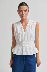 Second Female - Carpi Top - White