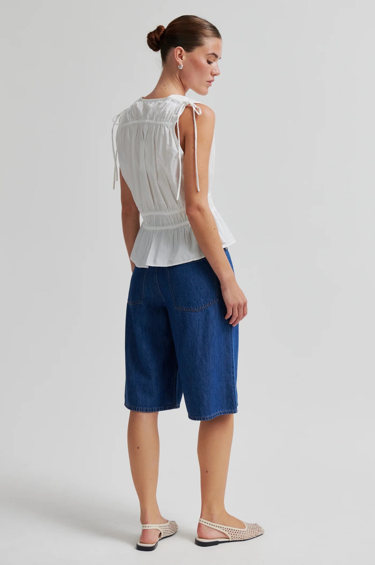 Second Female - Carpi Top - White