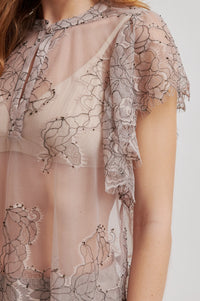 Second Female - Savoya Lace Blouse - Plaza Taupe