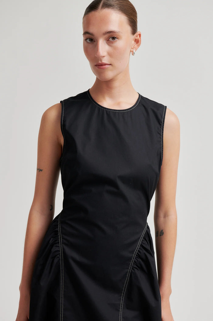 Second Female - Larkini Sculptured Dress - Black