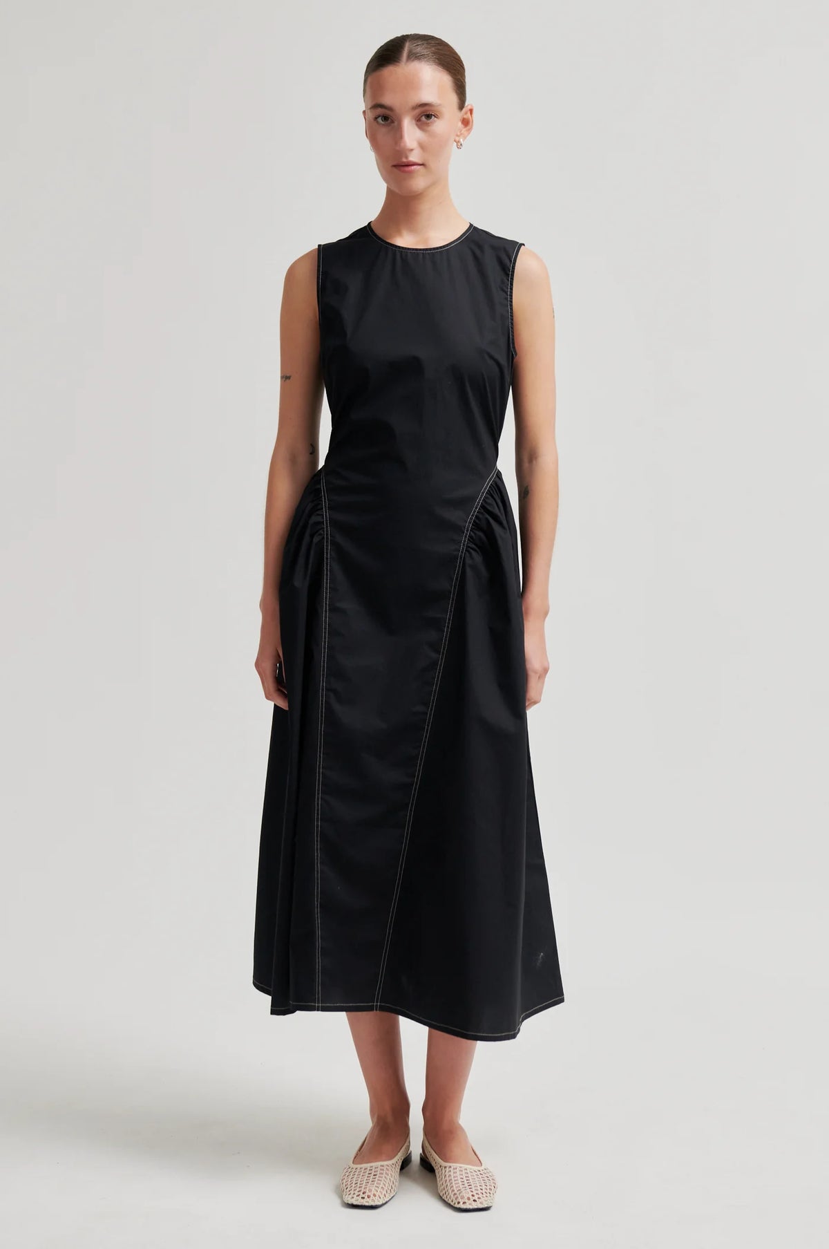 Second Female - Larkini Sculptured Dress - Black