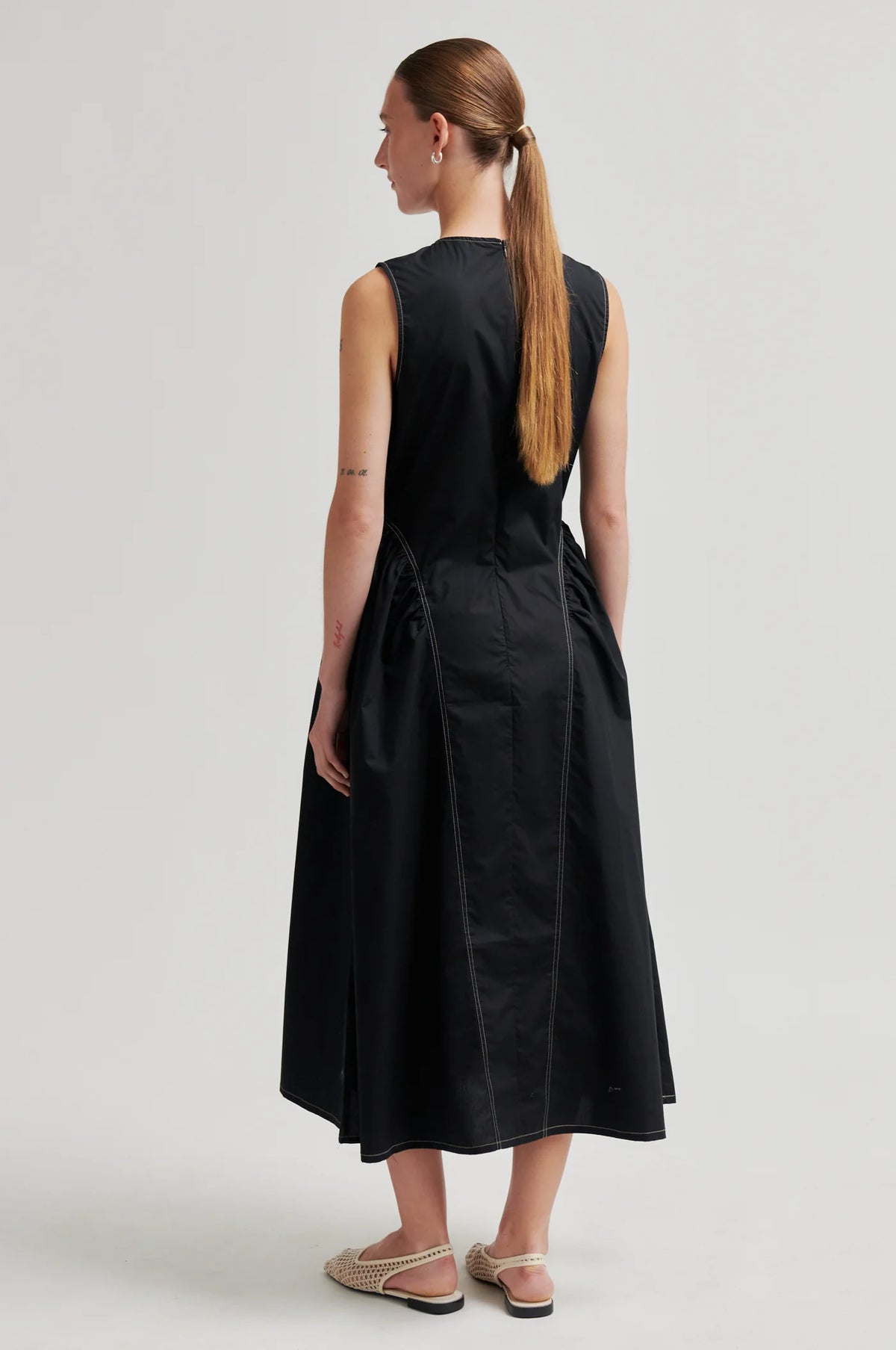 Second Female - Larkini Sculptured Dress - Black