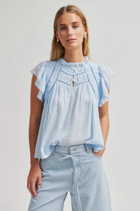 Second Female - Gaya Top - Cashmere Blue
