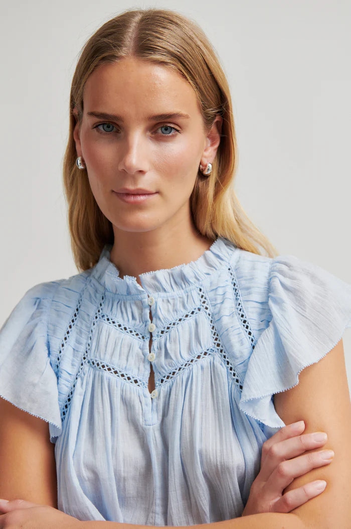 Second Female - Gaya Top - Cashmere Blue