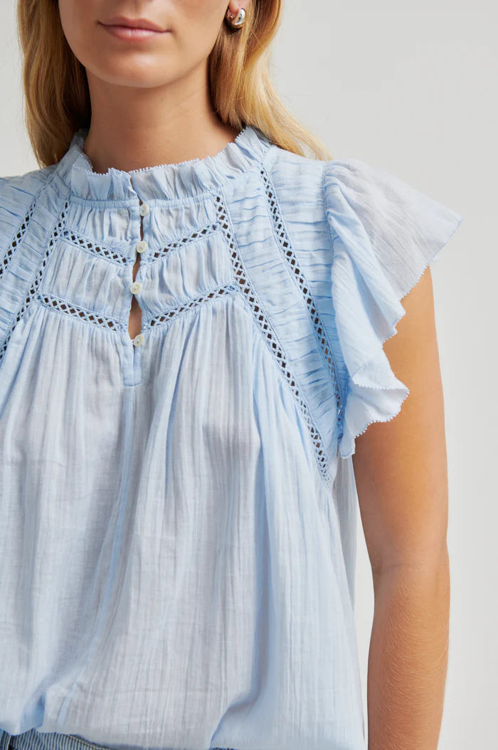 Second Female - Gaya Top - Cashmere Blue