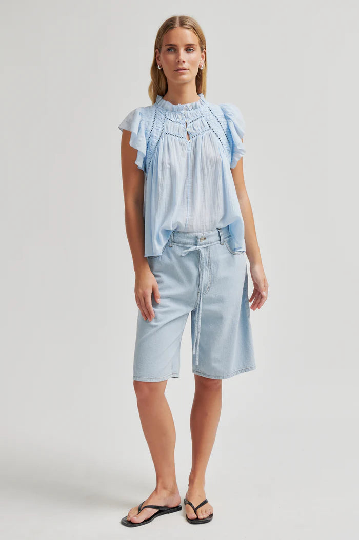Second Female - Gaya Top - Cashmere Blue