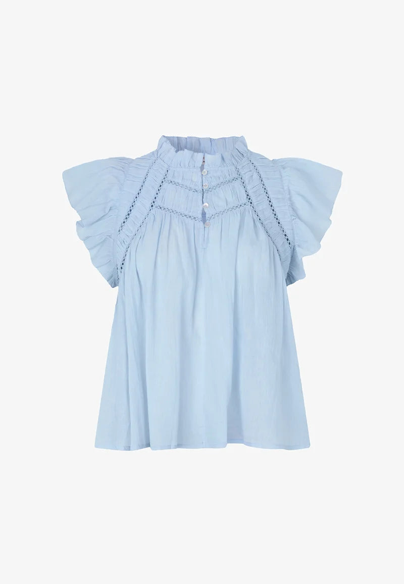 Second Female - Gaya Top - Cashmere Blue
