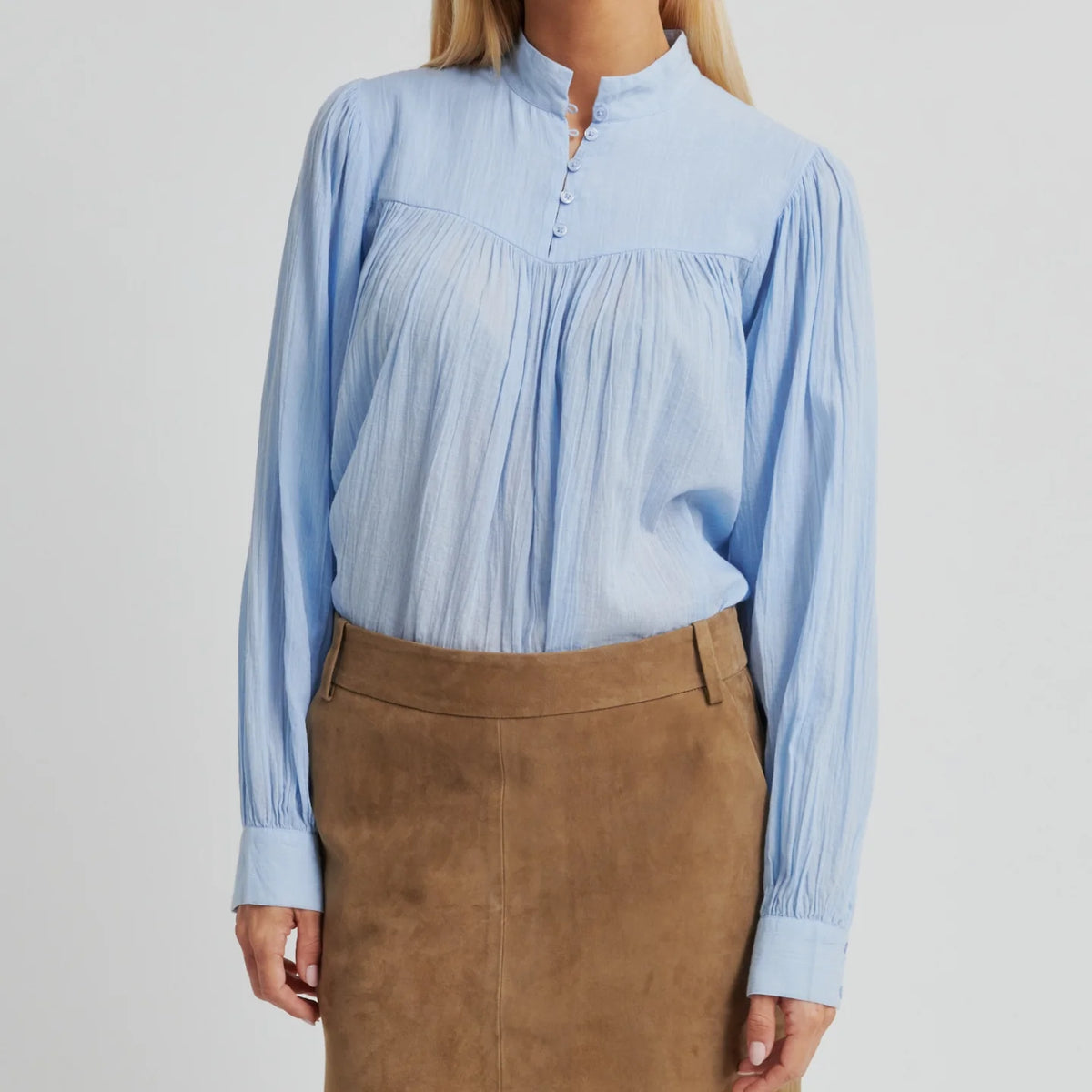 Second Female - Ottilia Blouse - Halogen Blue