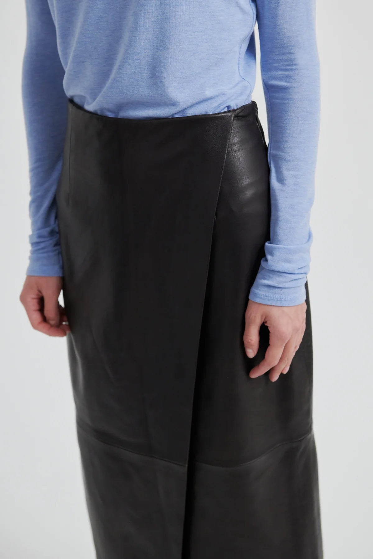 Second Female - Novel Leather Skirt - Chocolate Torte